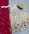PC 503 Pure Tissue Silk Heavy Thread & Sequence Work Lehenga With Choli Dupatta Wholesalers In Delhi